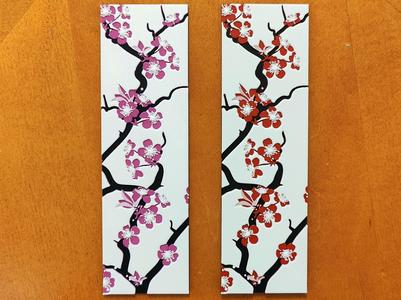 Cherry Blossom Bookmark - HueForge