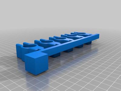 12 volt sand castable lead acid connector positive side (20mm) X5row