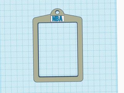 NBA Card display top holder