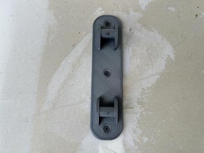 Rivian R1T/R1S Crossbar wall storage mount