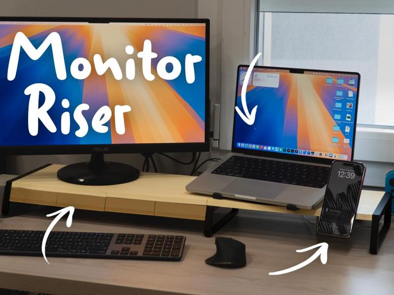 Modular Monitor Riser