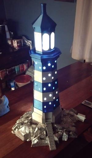 Light House With LED lights