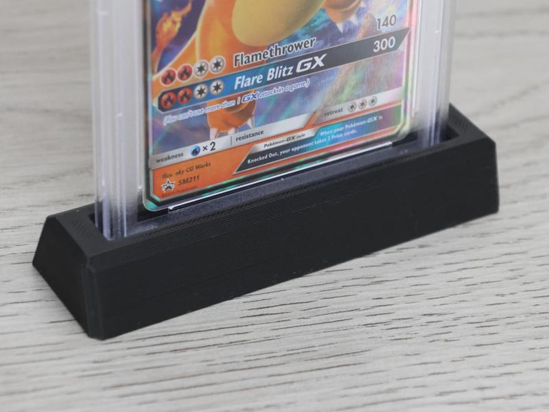 Graded Card Stand - Pokemon Slab display stand