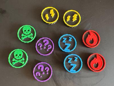 Pokemon TCG Status Coins 