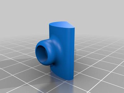 Disc golf wind sock - mount