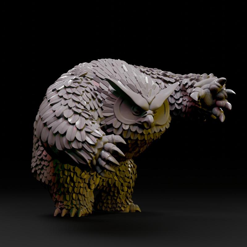 The Owlbear : Tabletop Classics Series 1 (2 Versions)