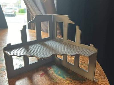 war gamming ruin terrain assembly