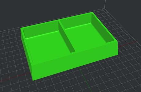 2D Wide Base Screw Tray,