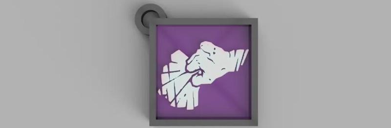 Iron Grasp Charm from DBD   