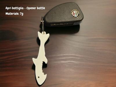 Bottle opener keychain