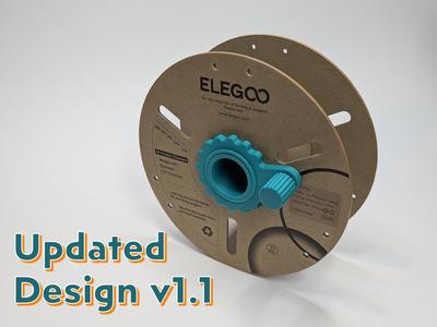 Free-spinning Cable/Cord Winder - Print in Place