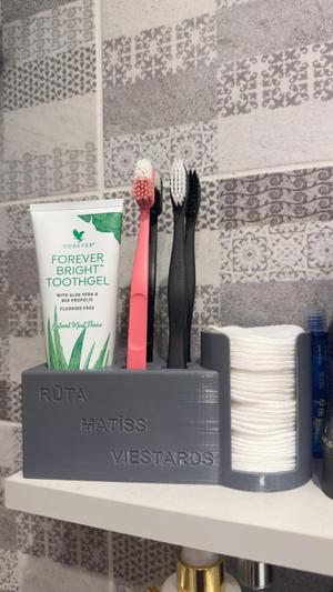 Toothbrush holder/ Bathroom essentials