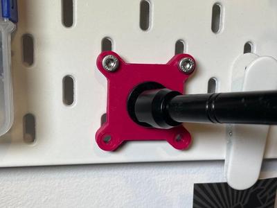 Ikea Skadis photo thread adapter