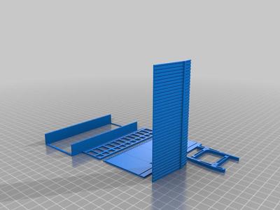 HO scale mta elevated train station