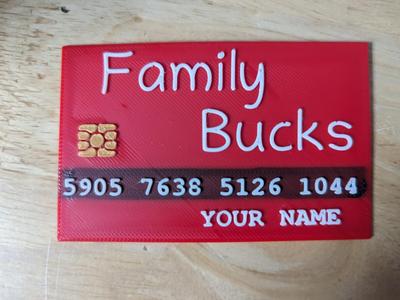 Play Money Credit Card