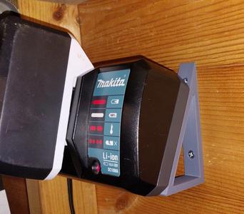 Makita DC18WA charger wall mount