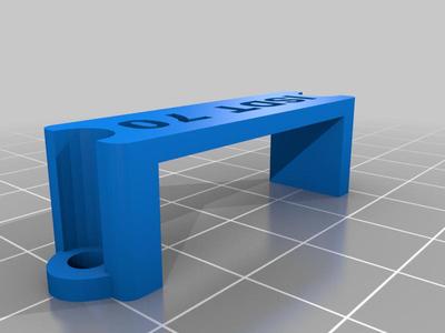 TRX4 ISDT ESC70 Mount with Switch