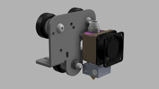 MK8 3010 fan shroud for Ender,CR