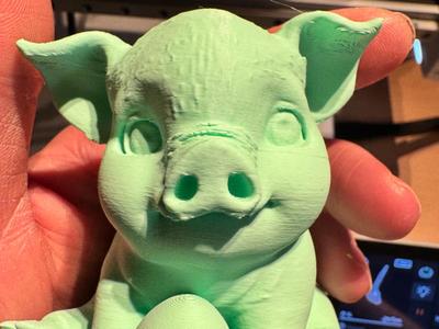 A lovely Easter piglet