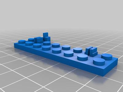 Lego train track adapter 12V to City including power rail