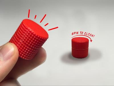 Spinning + Clicking Fidget Toy