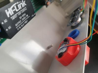 VL53L0X Time of Flight Sensor Holder for electric cabinets