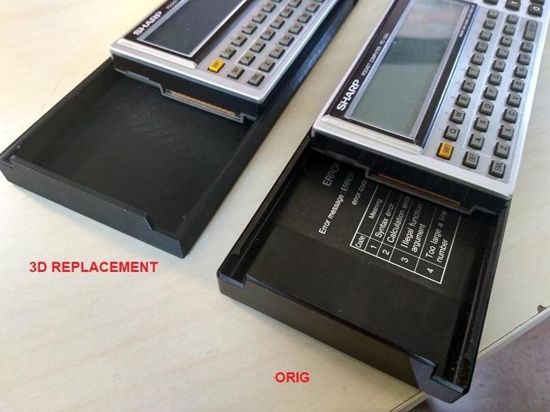SHARP PC 1350 Pocket Computer Slip Cover