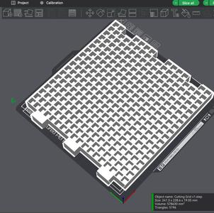 Stained Glass Cutting Grid