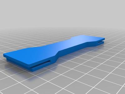 110x60 Cable duct cable holder fall out protection - Kabelkanal  kabelhalter rausfallschutz