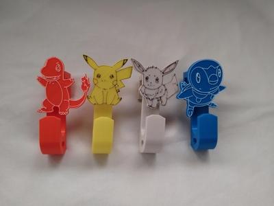 Pokemon Clothes Hooks