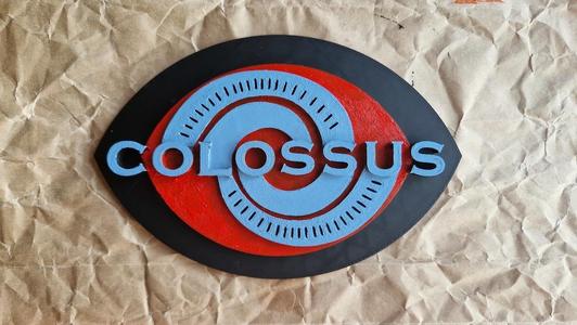 Colossus sign - Thorpe Park