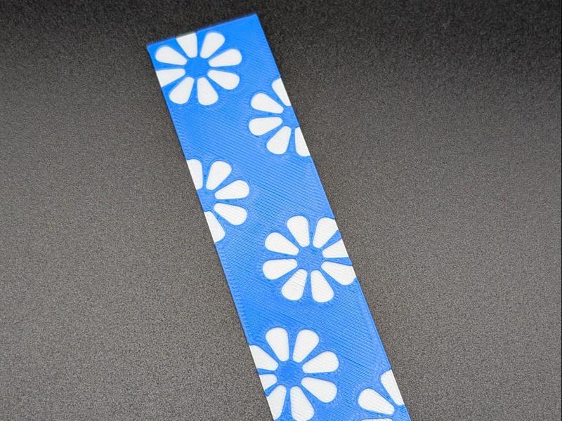Cute Retro Daisy Bookmark