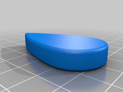 toy token (star, teardrop)