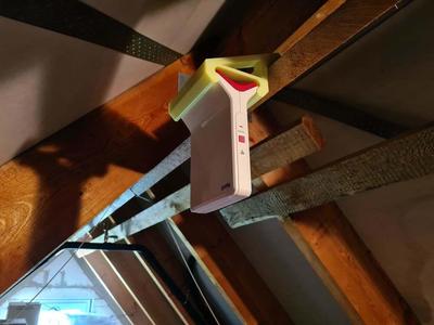 Fritz Repeater 6000 / 3000 ceiling/loft mount 45°