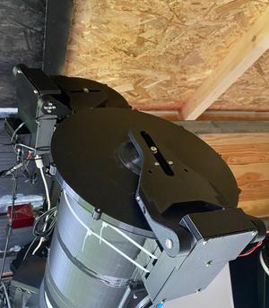 Telescope Cover with Flatbox