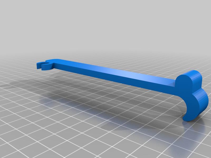 Alfawise U30 - maniglia piatto di stampa