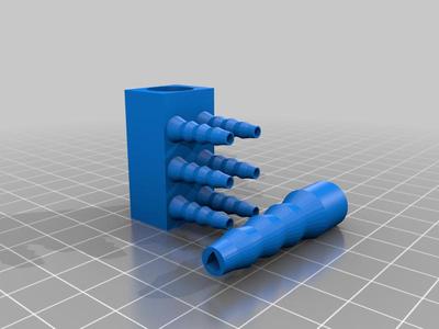 1 to 6 hose coupler