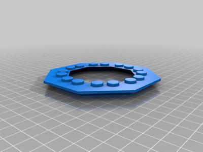 Almena Octogonal 2x para Exin Castillos