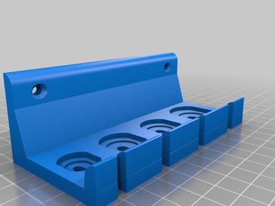 Screwdriver wall holder