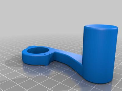 Ebike thumb throttle mount / parameterisable