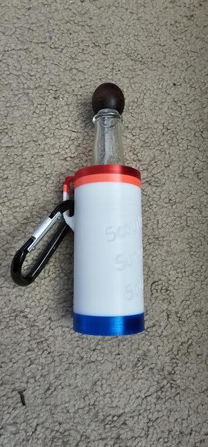 Hot sauce holster protector and Taco mag - scoutmaster survival sauce