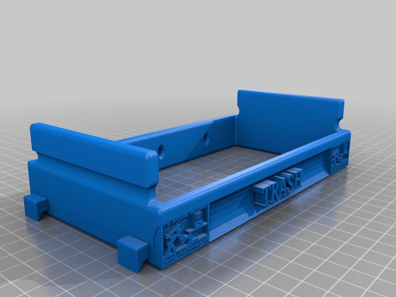 Trash bag holder wall mount