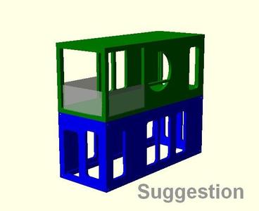 Modern house container HO (prototype)