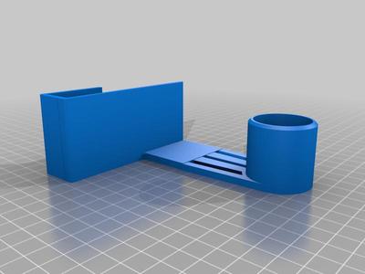  Paper Towel Holder Offset (19mm (3/4") Shelf)