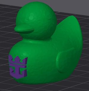 Royal Caribbean Cruisin Duck