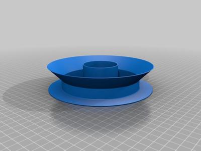 Filament Sample Spool - One Piece Supportless