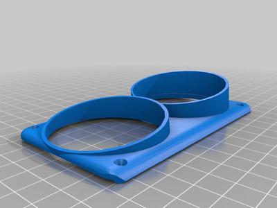 Land Rover Discovery 1 and 2 roof dual 52mm gauge