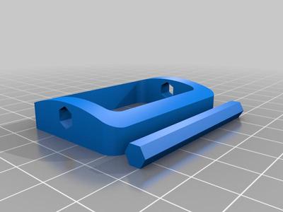 SLDR's Parametric Strap Adjuster Clip (Customizer)