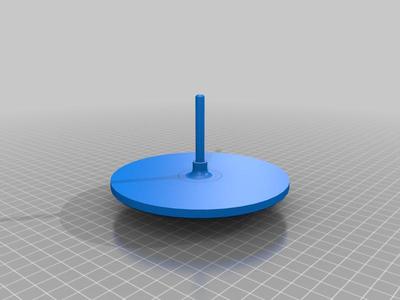 Glowing Spinning Top