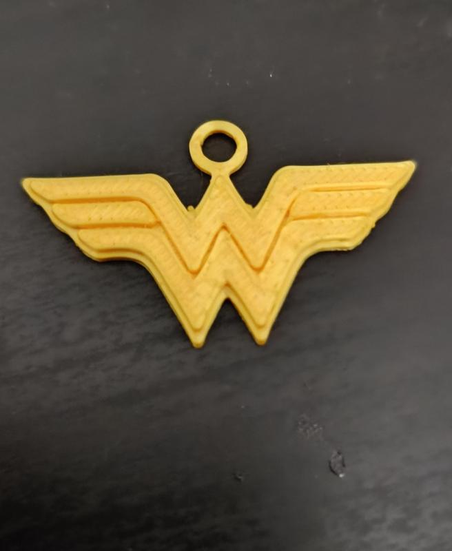 Wonder Woman Logo Necklace